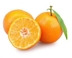 mandarin isolated