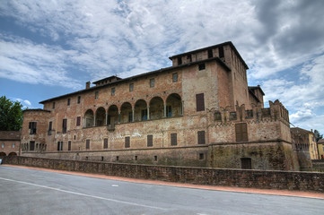 Obraz premium Rocca Sanvitale. Fontanellato. Emilia-Romagna. Italy.