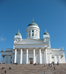 Cathedral on Senate Square in Helsinki