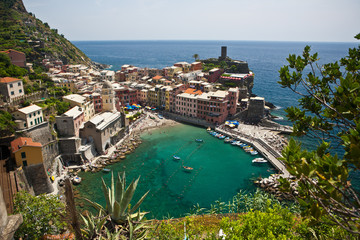 Fototapeta premium Vernazza 5 terre, Italy