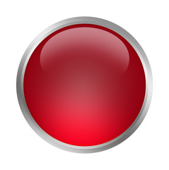 button rot blanko