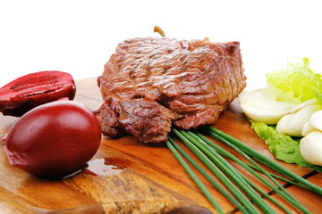 meat food : roast beef