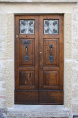 Obraz premium Ancient Wooden Door