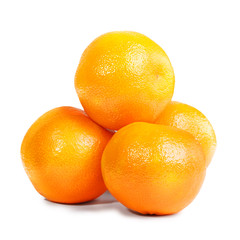 Stack of mandarines