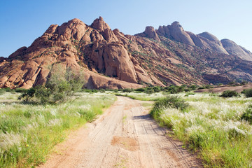 Spitzkoppe in Namibia
