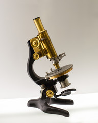Old microscope