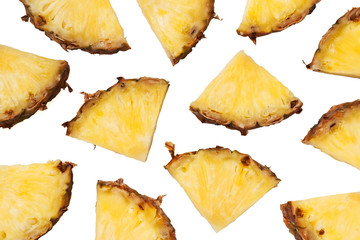 Naklejka premium pineapple chunks