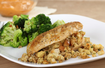 Chicken Breast with Stuffing