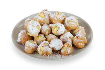 Castagnole alla crema