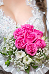 Bunch of flowers for the bride