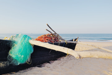 Obraz premium Goan fishing boat
