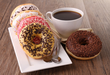 donuts and coffee