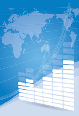 Growth concept business brochure cover design