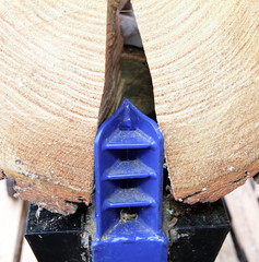 Holz spalten
