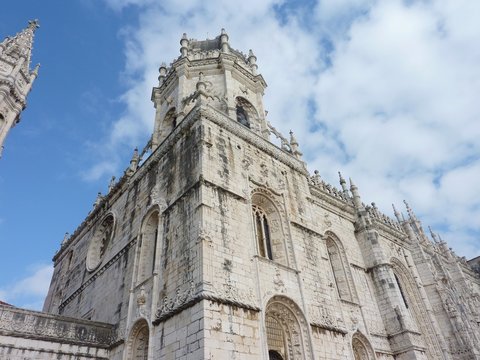 The Hieronymus monastery in Belem in Portugal