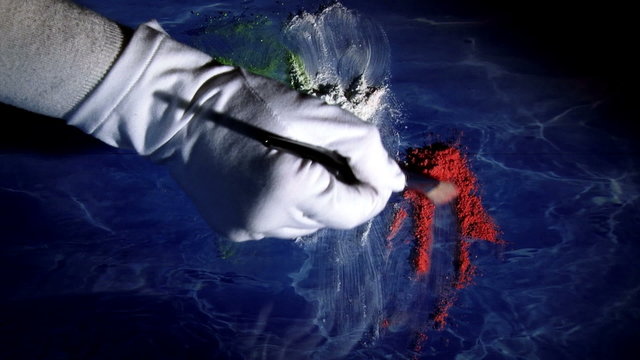 Italy map, time lapse