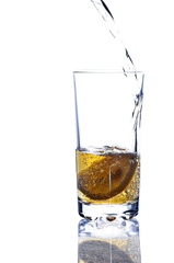 Larger Pouring with Reflection.