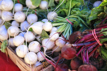 turnips and beets