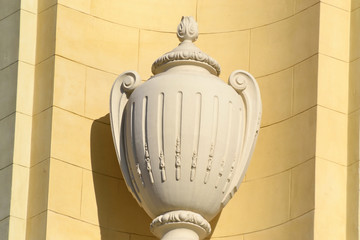 Vase. Architectural details of St Peter and Paul Cathedral