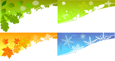 collection of four seasons