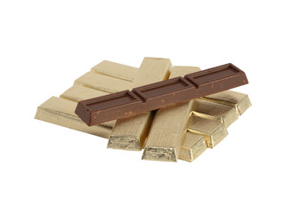 Chocolate On White