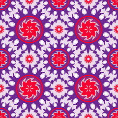 Ornamental seamless pattern asian style