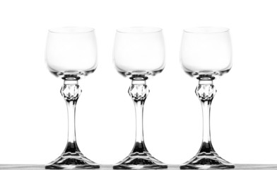 Three glasses of wine