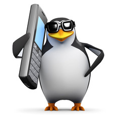 3d Penguin needs  to upgrade to a smaller phone