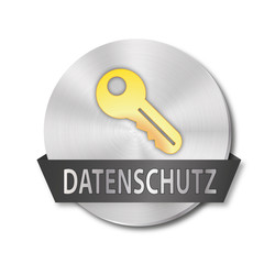 metallisches-rundes-icon-datenschutz-schl