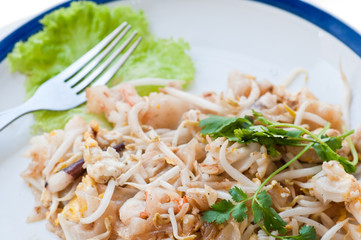 fired thin noodles