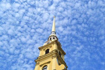 Saint Peter and Paul cathedral. St.Petersburg