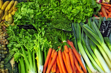 Mercato di Nizza, verdure ed ortaggi