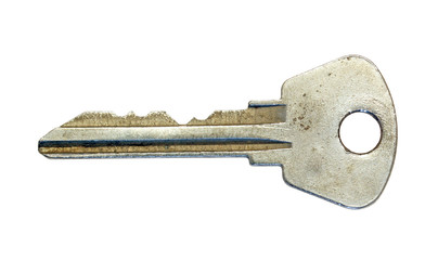 Key on a white background.