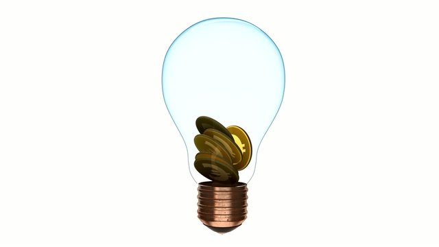 green energy energia verde risparmio energetico lampadina