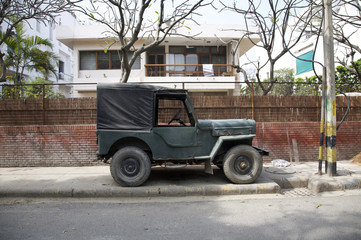 Jeep in Indien
