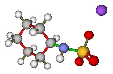 Sodium cyclamate molecular structure