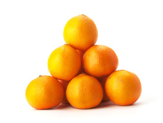 Heap of tangerines