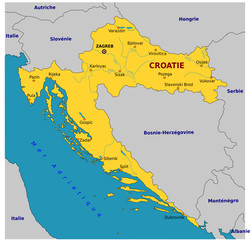 Obraz premium Croatie-2