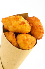 Frittelle di riso, take away