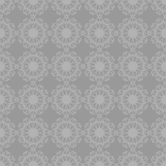 decor background with flowers seamless