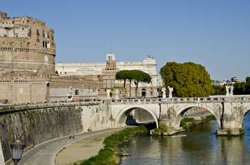 Castel Sant'Angelo in Rome, Italy