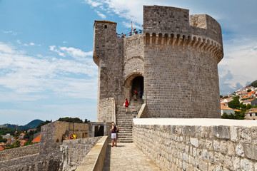 Minceta Tower in Dubrovnik, Croatia © anshar73