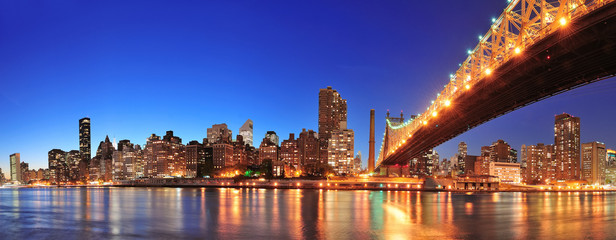 Queensboro Bridge and Manhattan