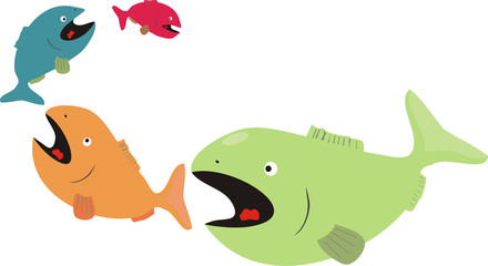 Big fish eat little fish