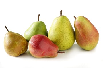 multicolor pears