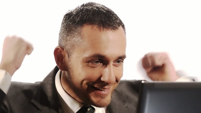 business man, una grande notizia!