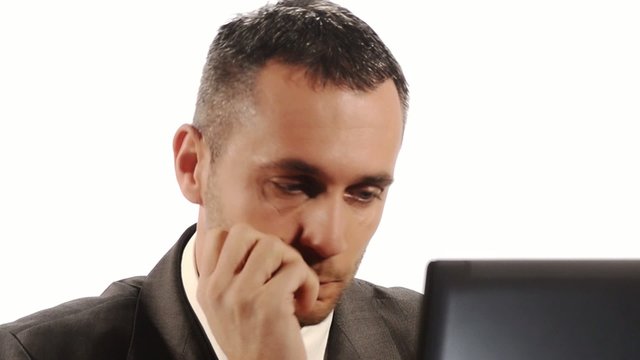 business man, una brutta giornata
