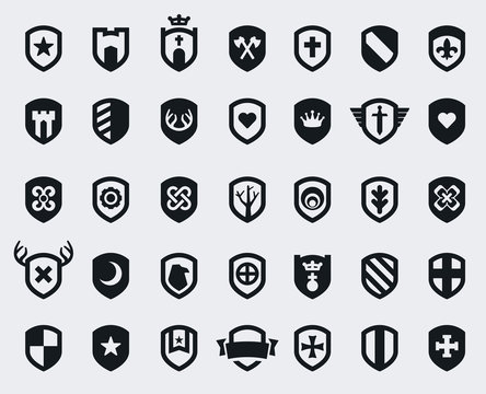 Shield icons