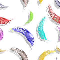 feathers seamless texture