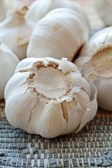 Garlic .
